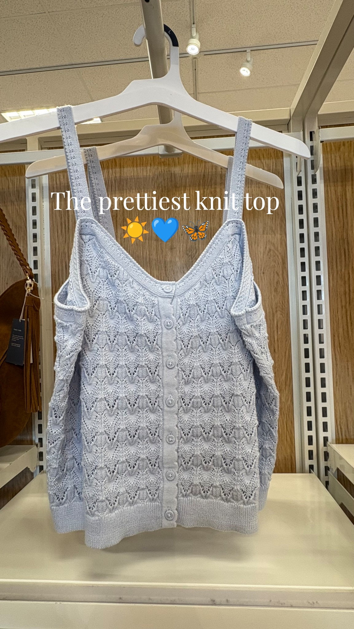 Target knit tank. So girlie and cute!