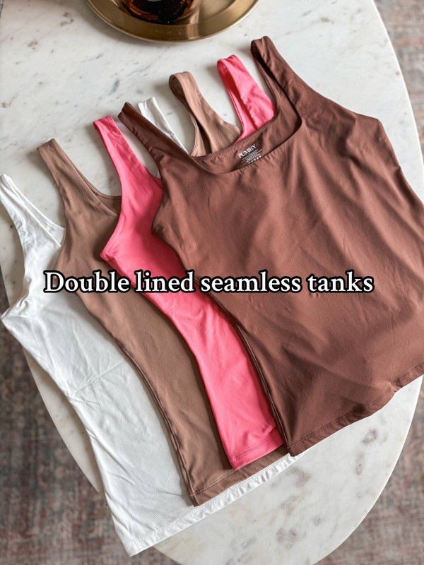 The best seamless tanks for layering or to wear on their own!! 

#LTKStyleTip #LTKSeasonal #LTKFindsUnder50