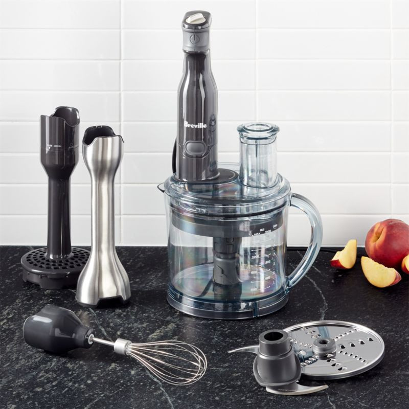 Breville The All in One Hand Immersion Blender + Reviews | Crate & Barrel | Crate & Barrel