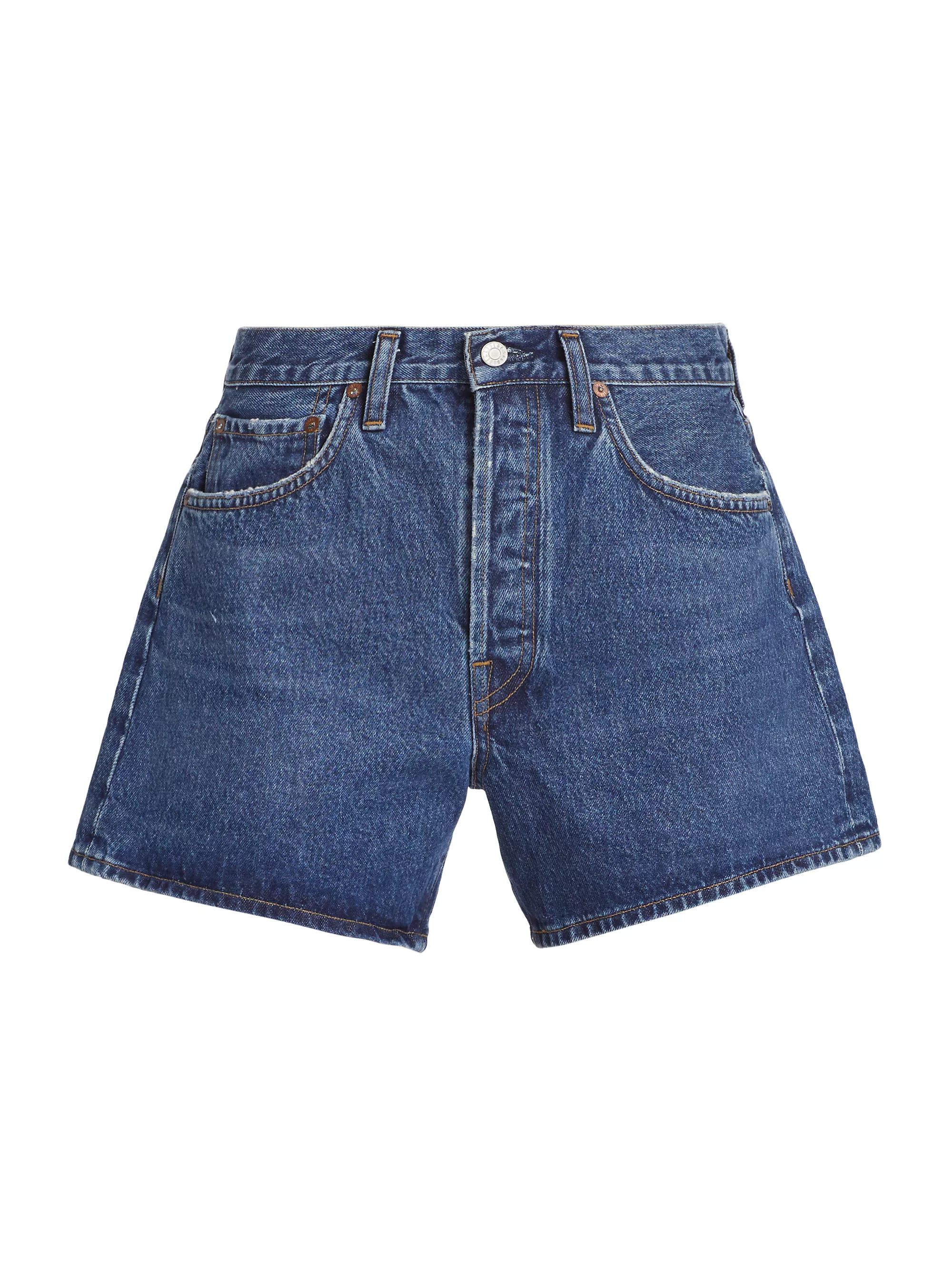 Parker High-Rise Denim Shorts | Saks Fifth Avenue