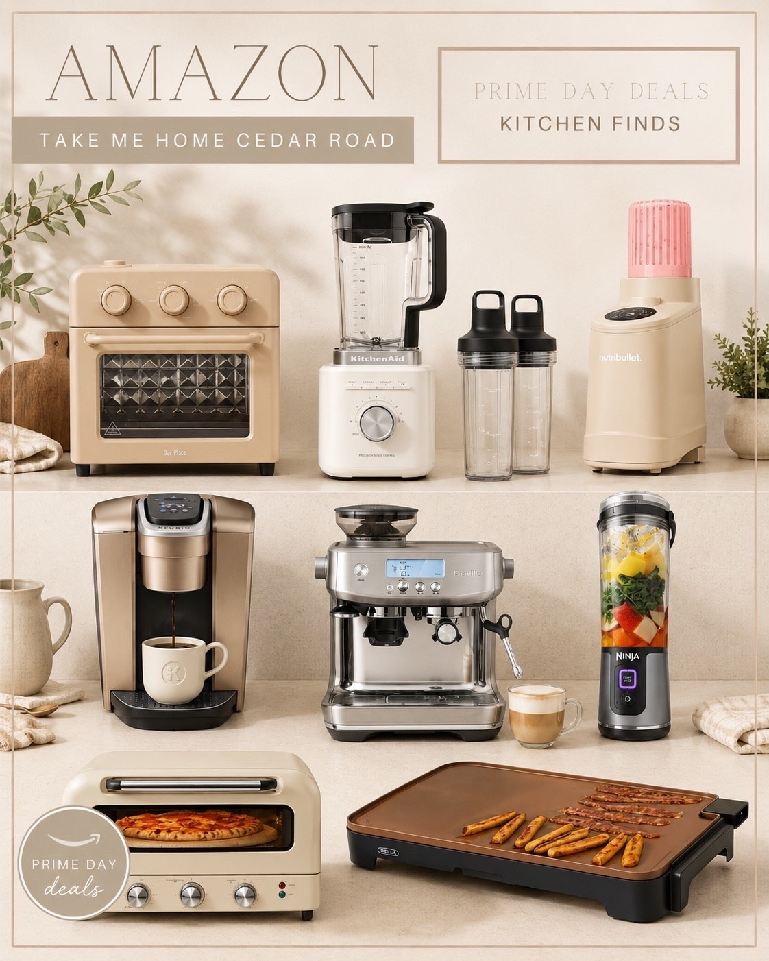 PRIME DAY DEALS BEST PRICES OF THE YEAR ON THESE SMALL KITCHEN APPLIANCES!

#LTKHome #LTKSaleAlert
