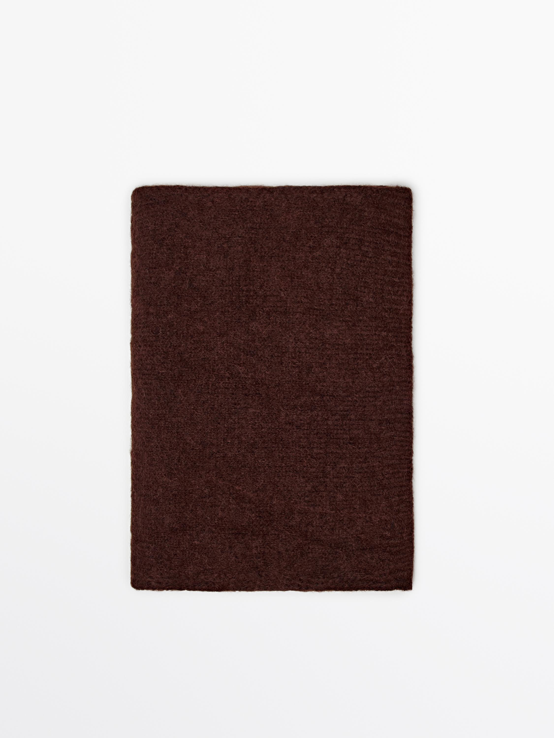 Alpaca blend scarf | Massimo Dutti DE