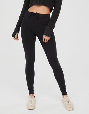 OFFLINE By Aerie OG Washed Drawcord Legging | Aerie