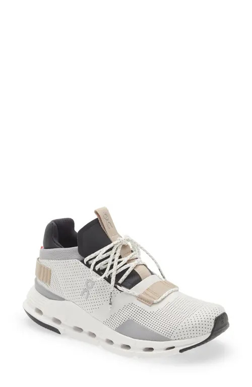 On Cloudnova Sneaker in White/Sand at Nordstrom, Size 9 | Nordstrom