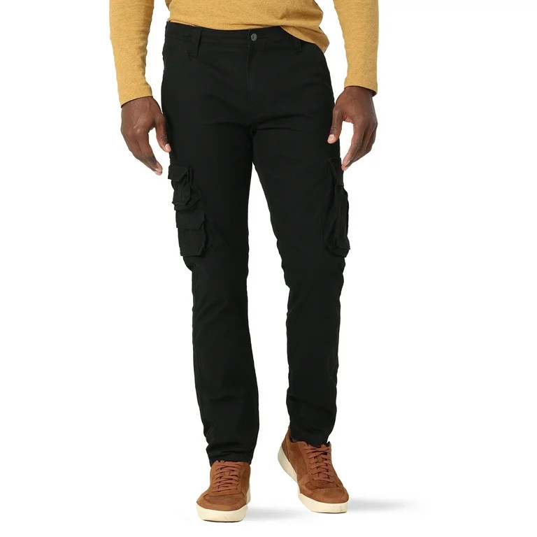 Wrangler Men's Stretch Taper Leg Regular Fit Cargo Pant | Walmart (US)