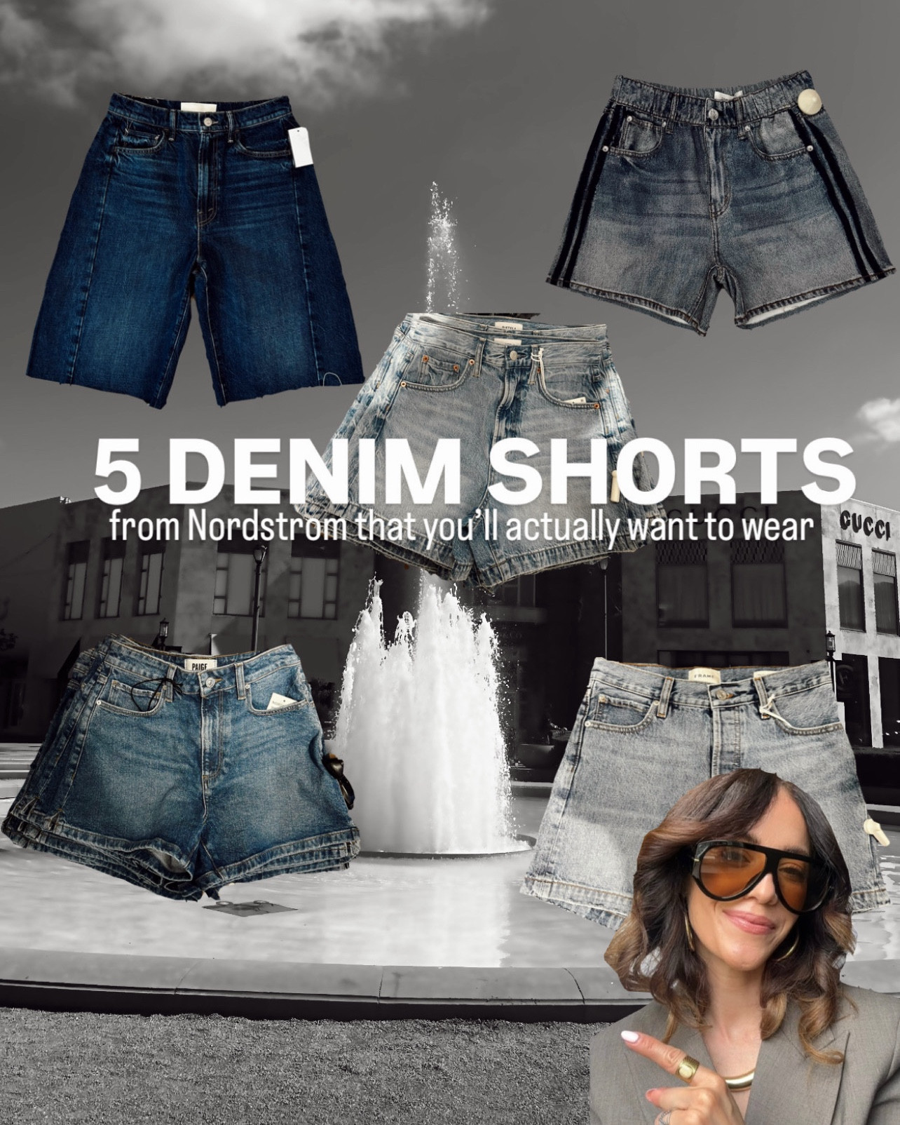 Nordstrom everyday denim shorts