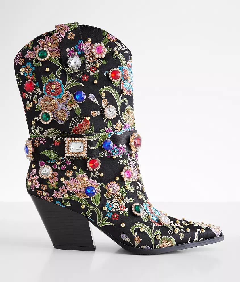 Diligent Floral Boot | Buckle