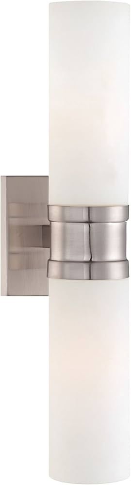 Minka Lavery Wall Sconce Lighting 4462-84 Reversible 120w (18" H x 4" W) Damp Bath Vanity Fixture... | Amazon (US)