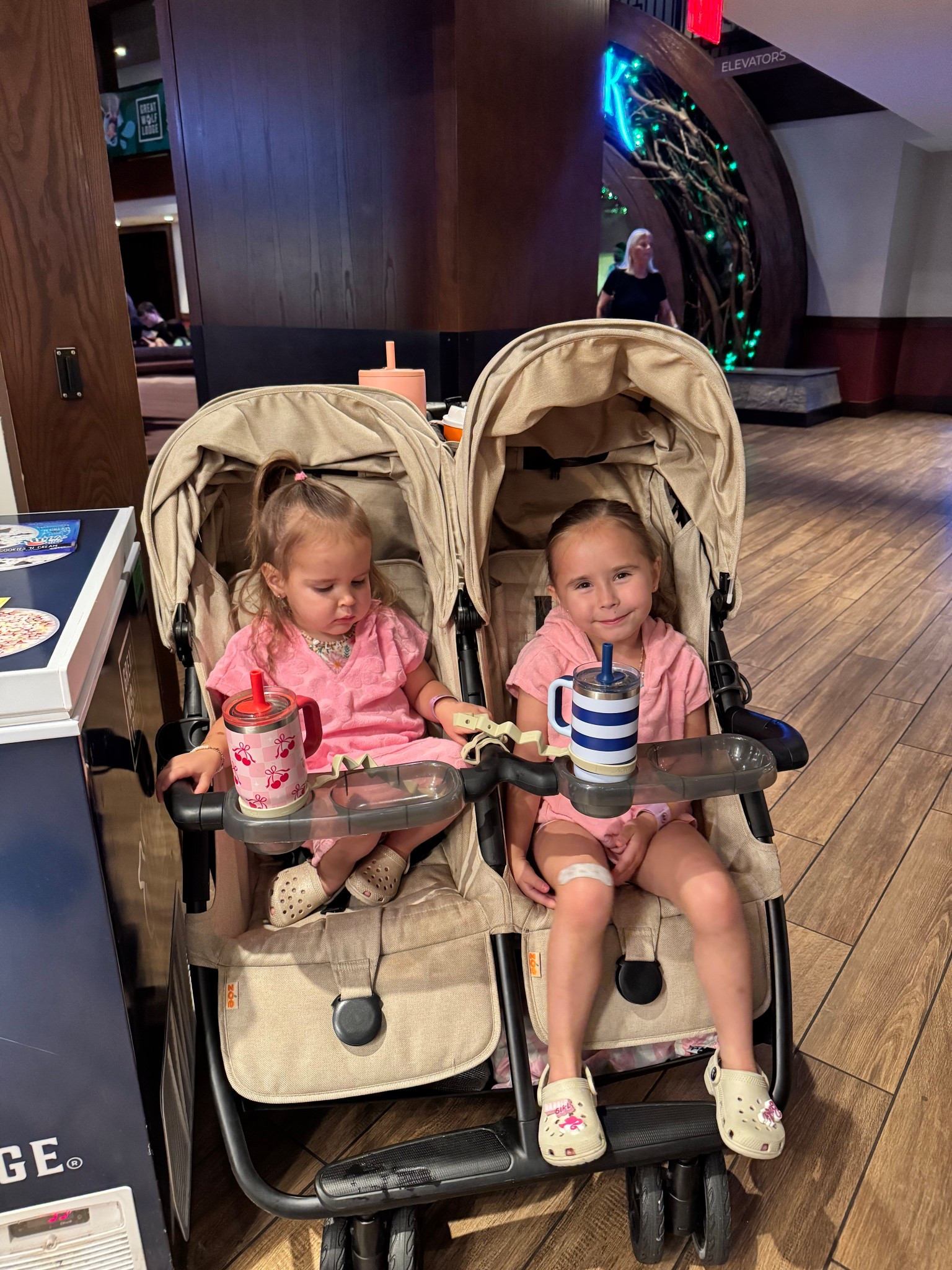 Our double travel stroller we love! 
Super lightweight can also add two more seats in front of this stroller! Will be reviewing that! 

#LTKTravel #LTKKids #LTKBaby