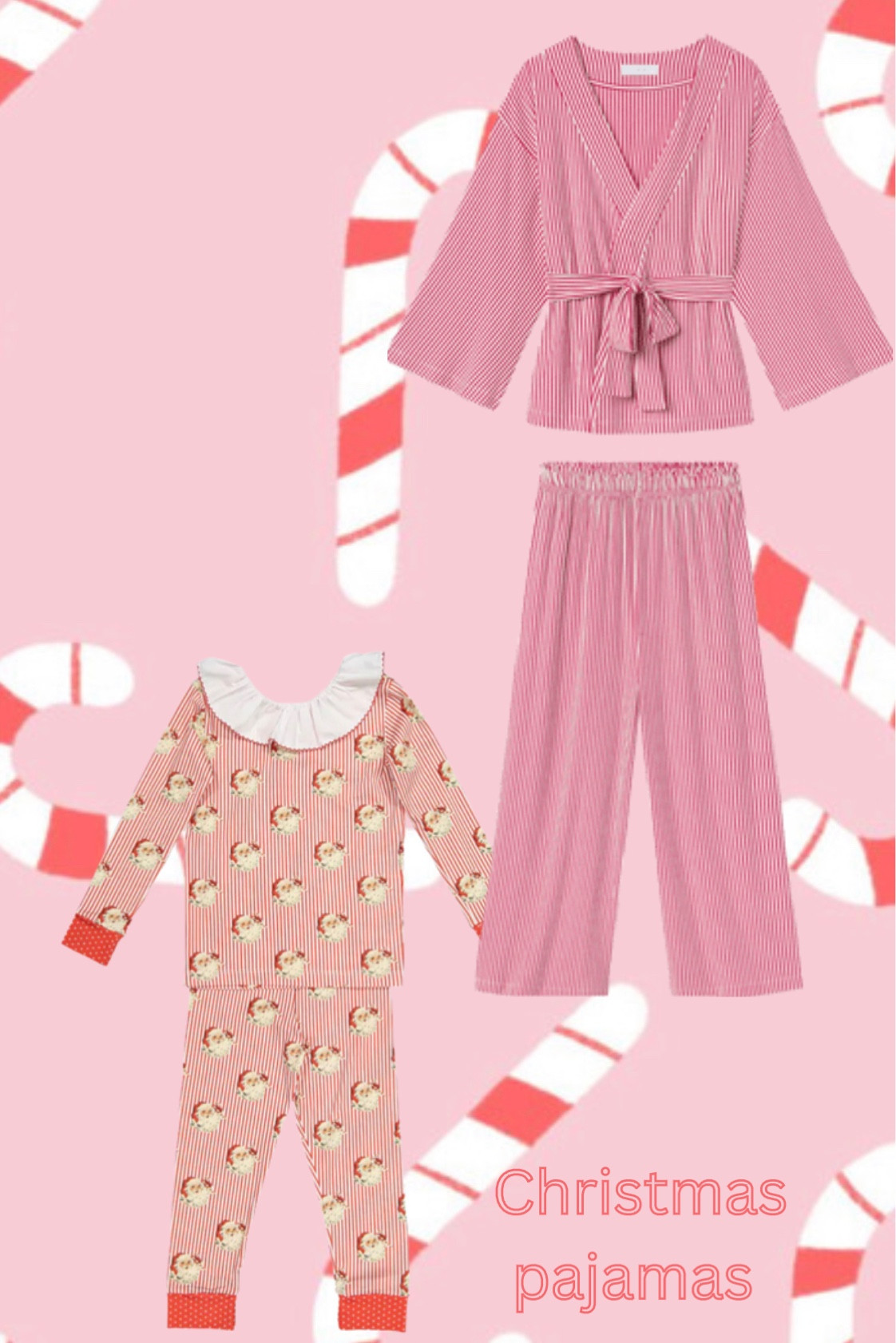 The Christmas pajamas I chose this year for the holiday festivities! Santa pinstripe red and white loungewear 

#LTKstyletip #LTKSeasonal #LTKHoliday