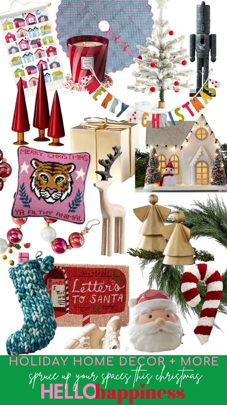 A spruce up your spaces this holiday season… the perfect holiday decor for your home sweet home!! 

#LTKSeasonal #LTKhome #LTKHoliday