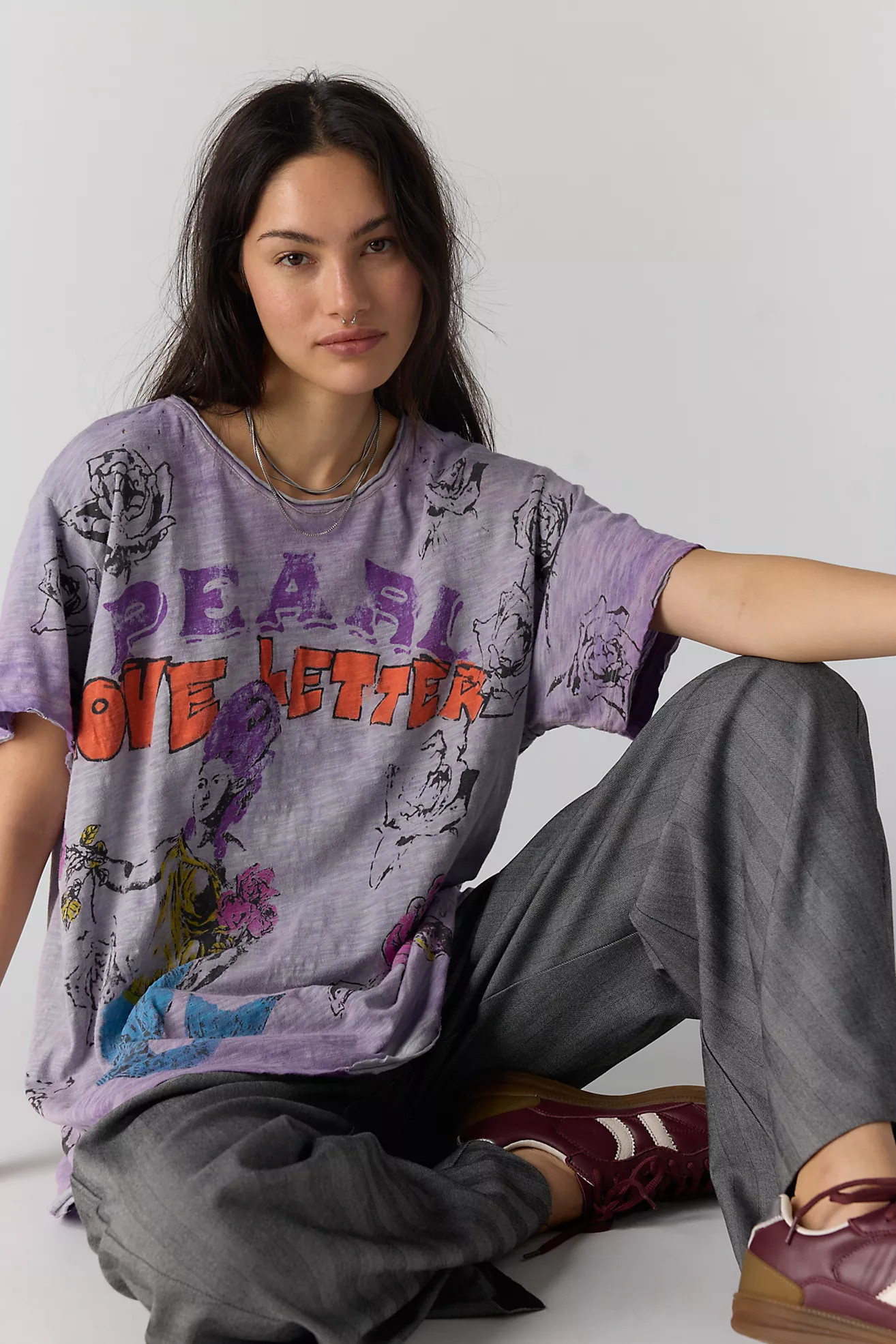 Magnolia Pearl Mermaid Love Letters Tee | Free People (Global - UK&FR Excluded)
