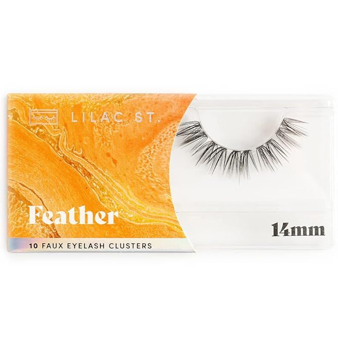Lilac St Wispy Fairy Fake Eyelashes - Feather 14mm | Amazon (US)