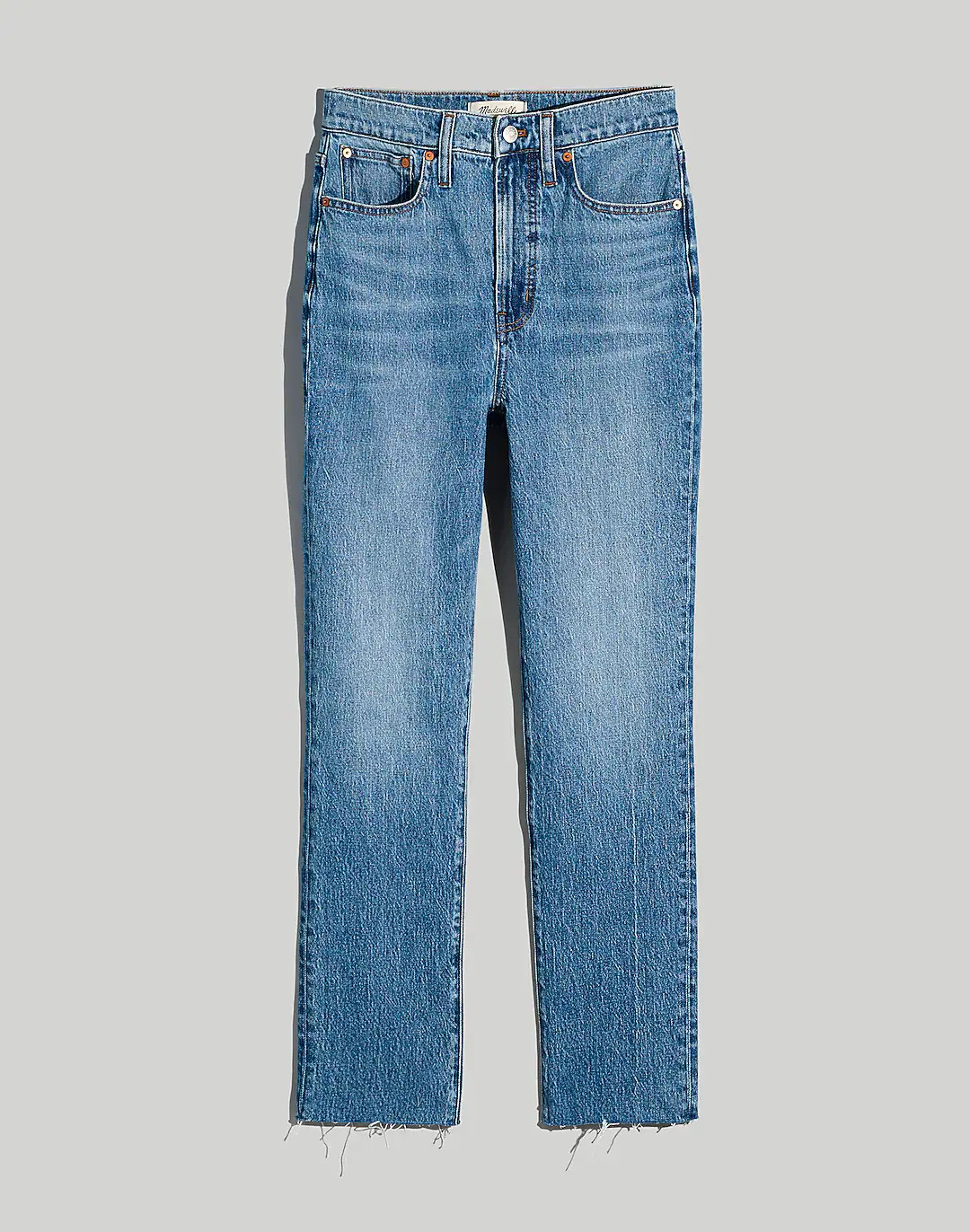 The Perfect Vintage Jean in Earlside Wash: Raw-Hem Edition | Madewell