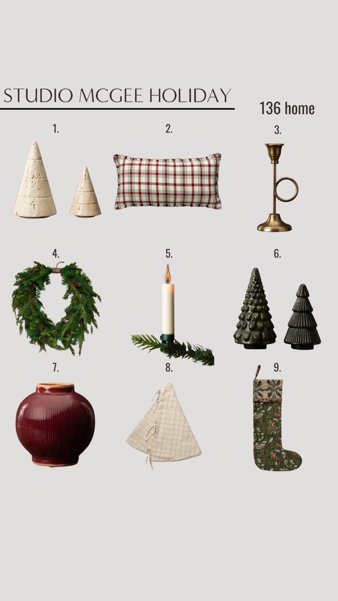 Studio McGee Holiday Decor #studiomcgee #studiomcgeeholiday #holidaydecor #christmasdecor #holiday 

#LTKhome #LTKSeasonal #LTKHoliday