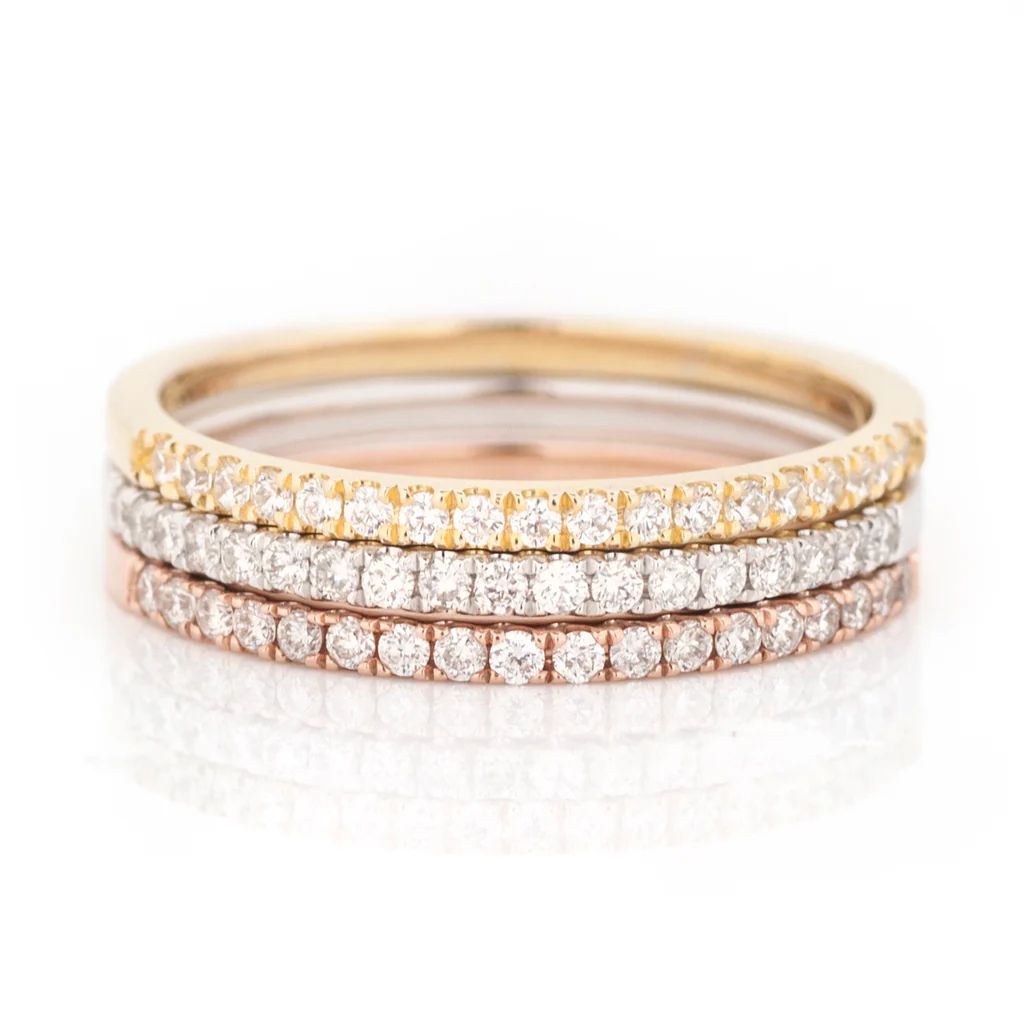 Dakota Diamond Stackable Ring -
          
            $325 | Pratiksha Jewelry