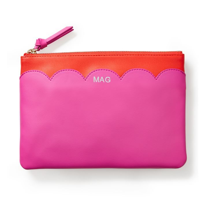 Scalloped Pocket Pouch | Mark and Graham