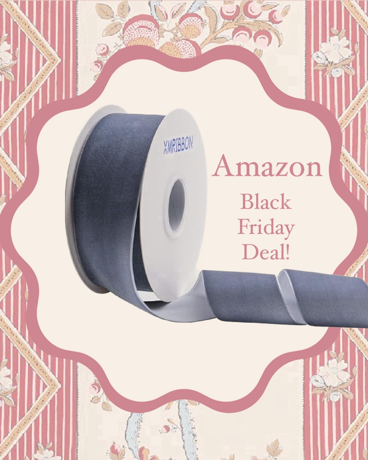 Amazon Black Friday Deals! 
Amazon Prime velvet ribbon! Come see how I used this to decorate our home! 

Garland, Christmas decor 

#LTKSaleAlert #LTKCyberWeek #LTKHome