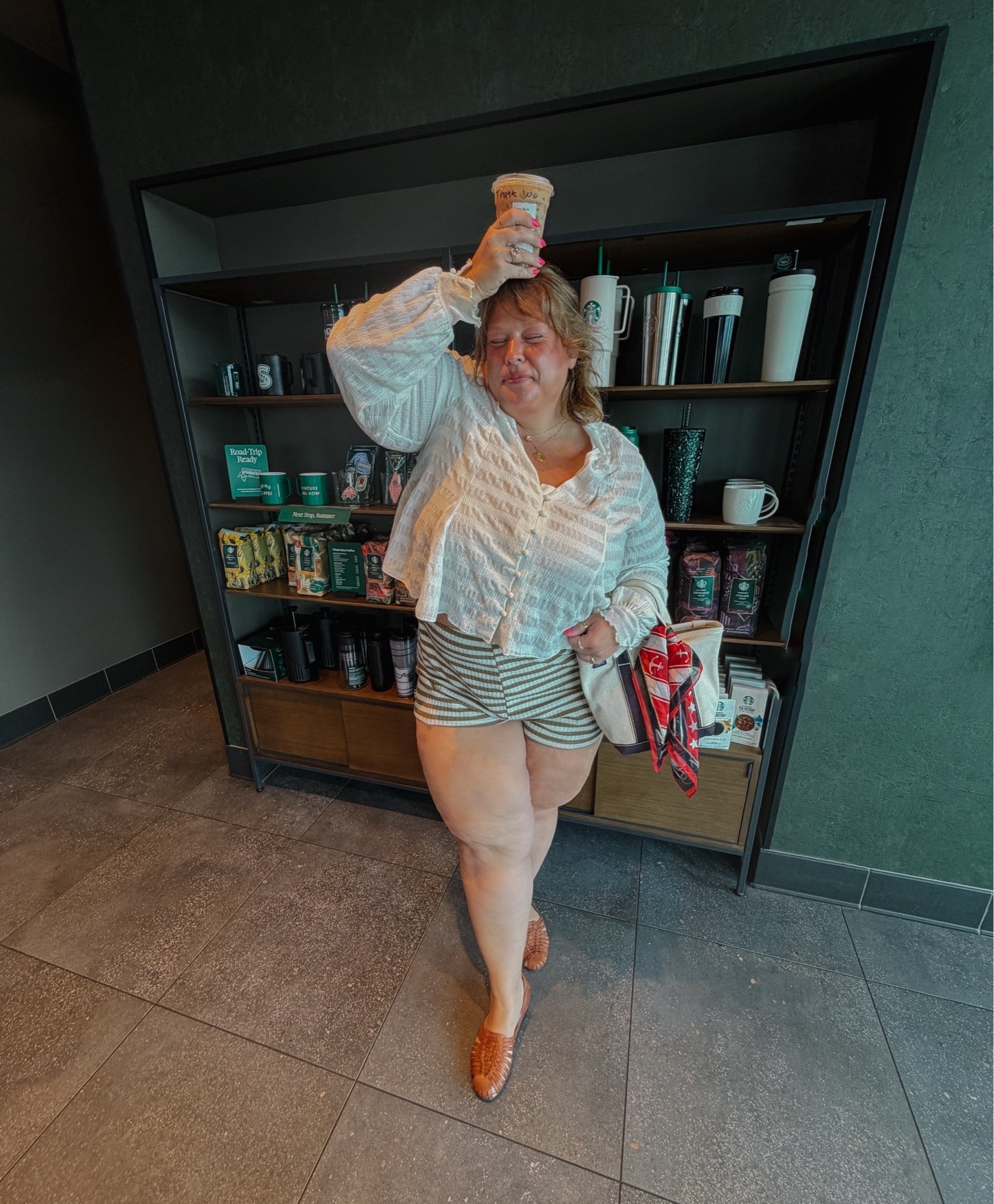 Starbies morning ☕️

#LTKdayinmylife #LTKootd #LTKPlusSize