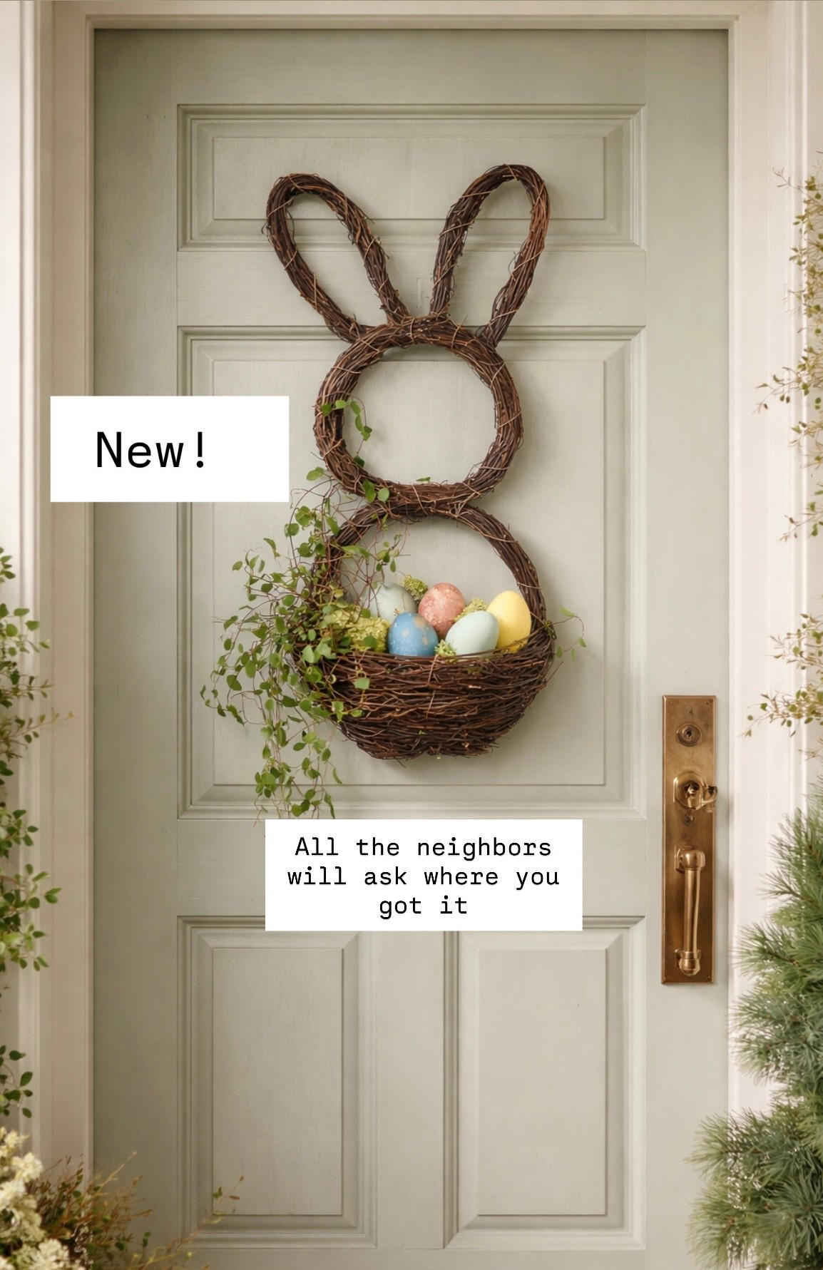 Absolutely love this bunny wreath. It’s truly one of a kind from anthropology new for Easter. Your neighbors will ask where it’s from because I’ve never seen anything like it.

#LTKHome #LTKSaleAlert