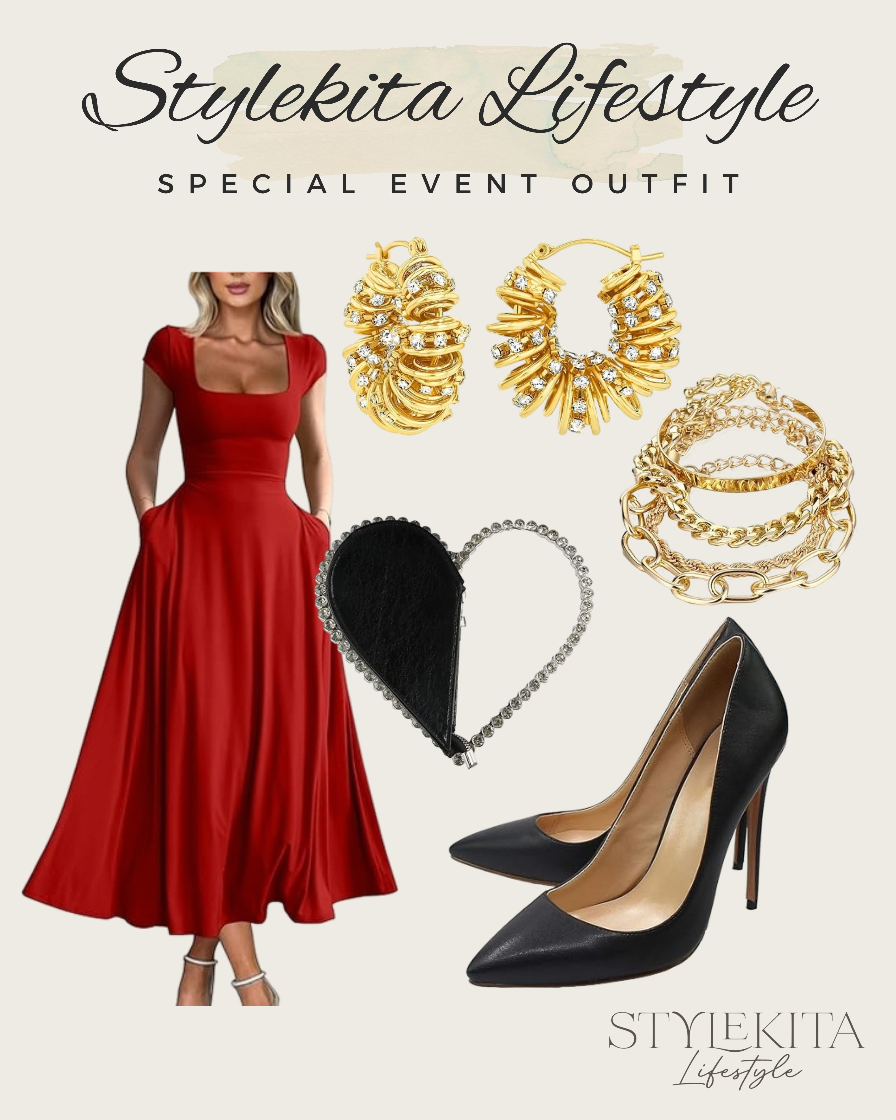 Make a statement at your next special event with this sophisticated and timeless look. Designed for elegance and comfort, it is the perfect choice for weddings, galas, or parties. Tap to shop this stunning ensemble. #SpecialEvent #EveningWear #FormalStyle 

 #LTKdayinmylife #LTKootd #LTKSaleAlert