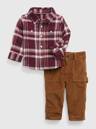 Baby Corduroy Two-Piece Outfit Set | Gap (CA)