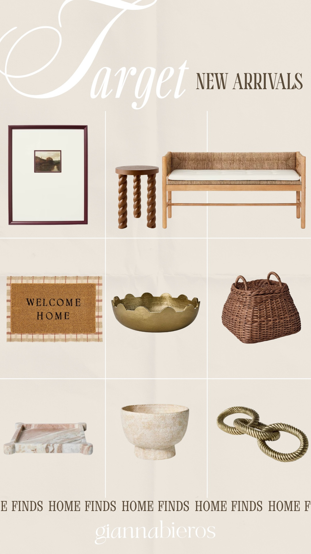 Studio McGee at Target - new arrivals!


Target home, home decor, new arrivals, furniture, door mats, side table, wall art,
baskets, wall art, vases, home.

#LTKHome #LTKStyleTip #LTKFindsUnder50