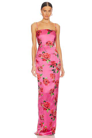SAU LEE Sofia Dress in Pink Multi from Revolve.com | Revolve Clothing (Global)