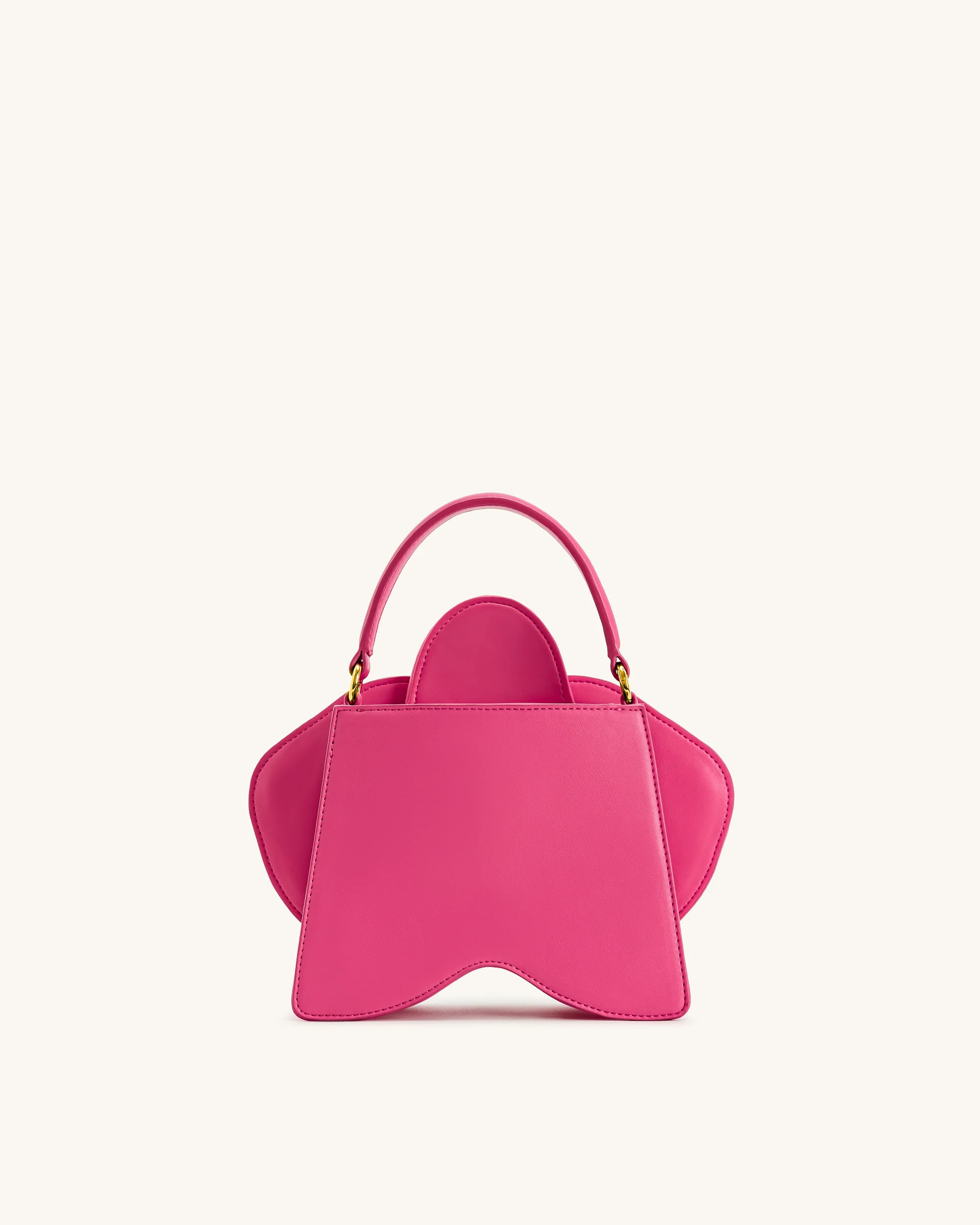 Flora Orchid Shaped Top Handle Bag - Pink | JW PEI US