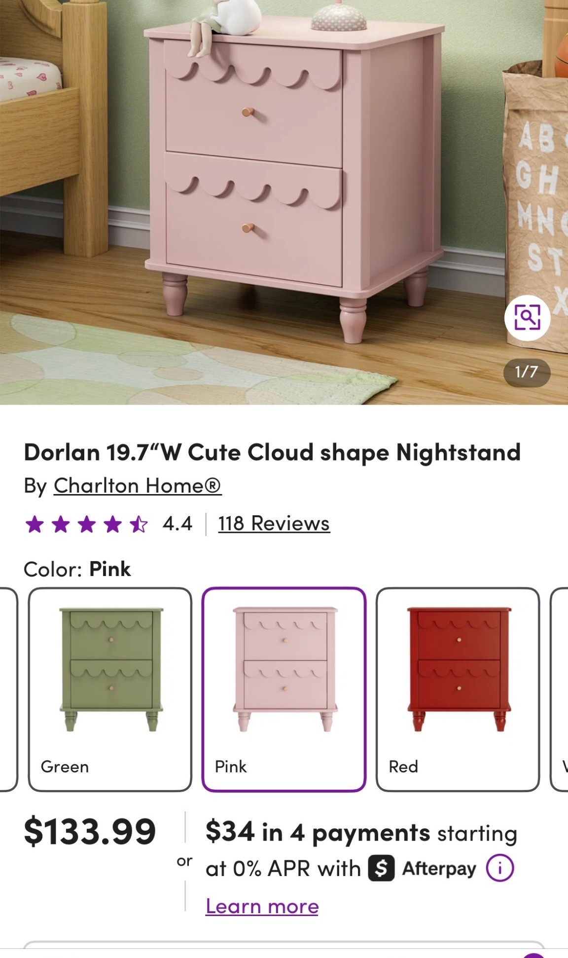 Nightstand! Great price, several colors

#LTKGiftGuide #LTKHome #LTKHoliday