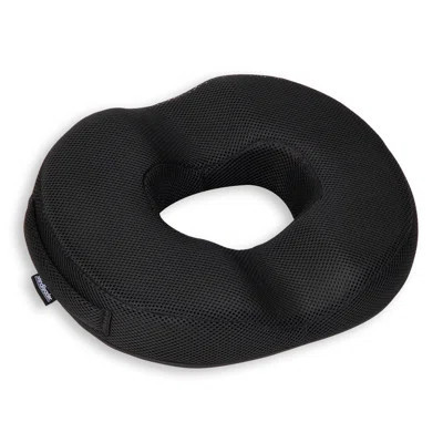 Mind Reader Donut Pillow Seat Cushion with Air-Cloud Technology, Tailbone, Hemorrhoid, Pregnancy Relief, Black | Wayfair North America