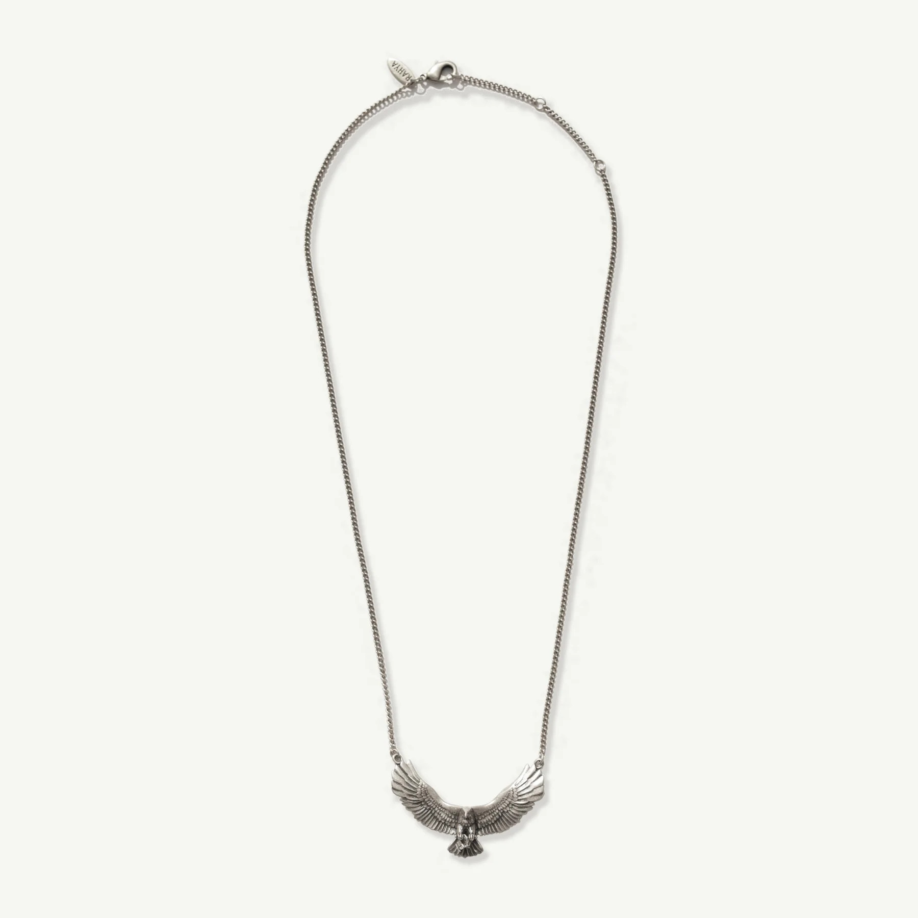 Icaria Eagle Necklace Antique Silver | Rahya Jewelry Design