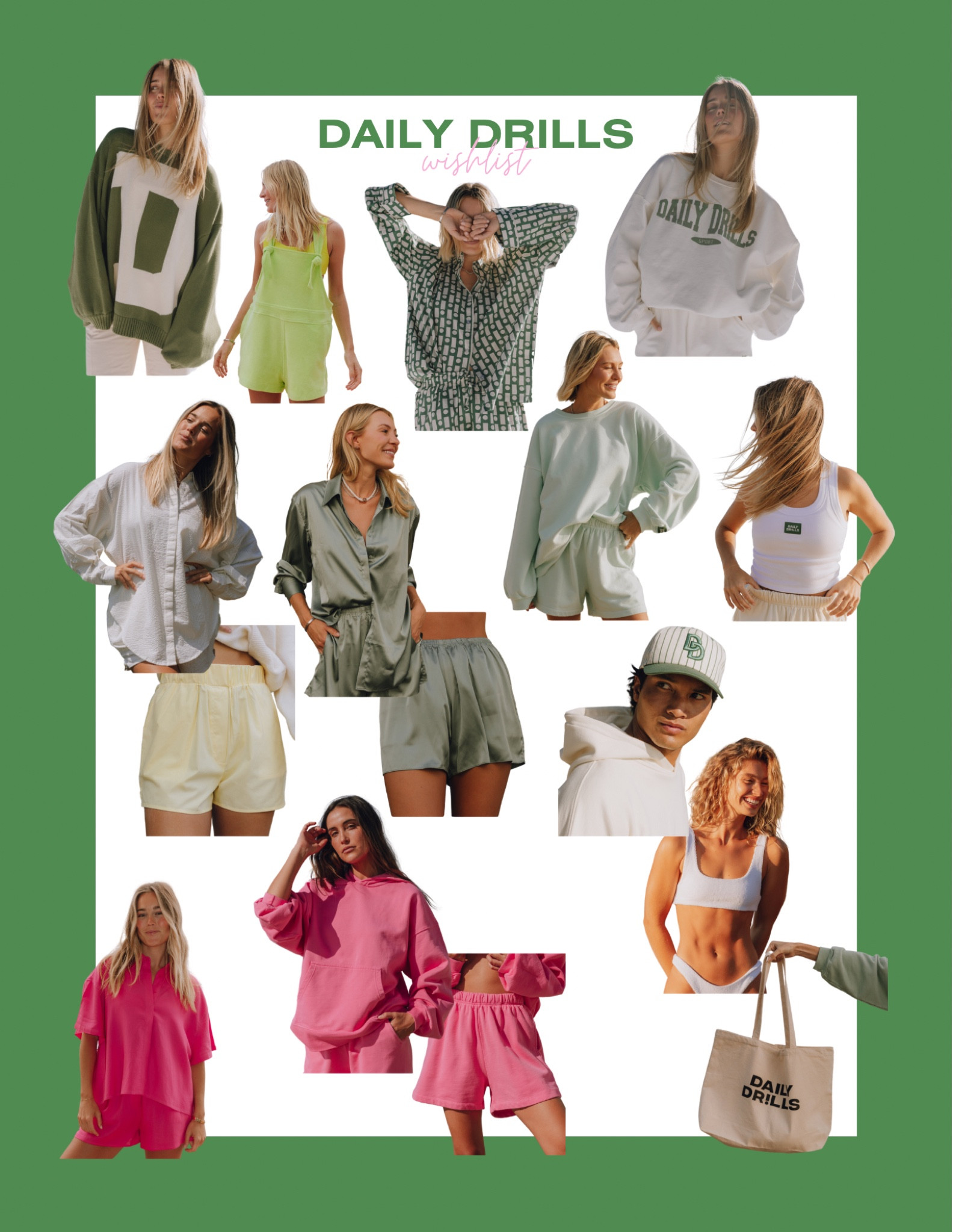 Daily Drills!!! Great for gifting, lounging, and treating yourself!!! 💚🩷

#LTKGiftGuide #LTKHoliday #LTKsalealert
