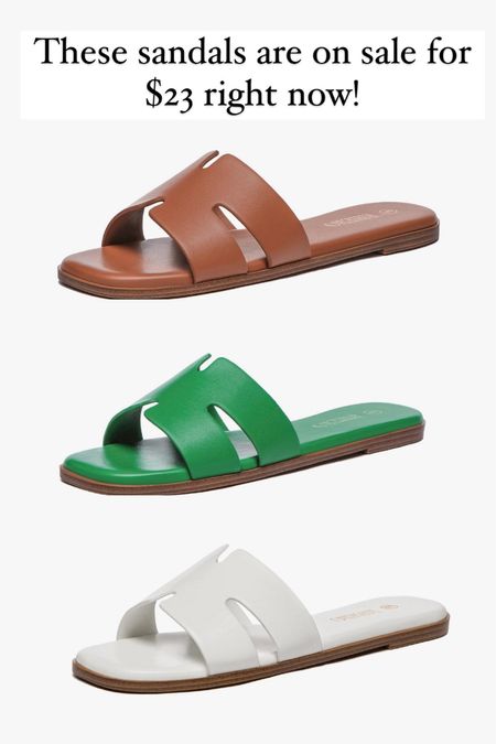 I love these summer sandals! They are on sale for $23 right now. #amazon

#LTKStyleTip #LTKFindsUnder50