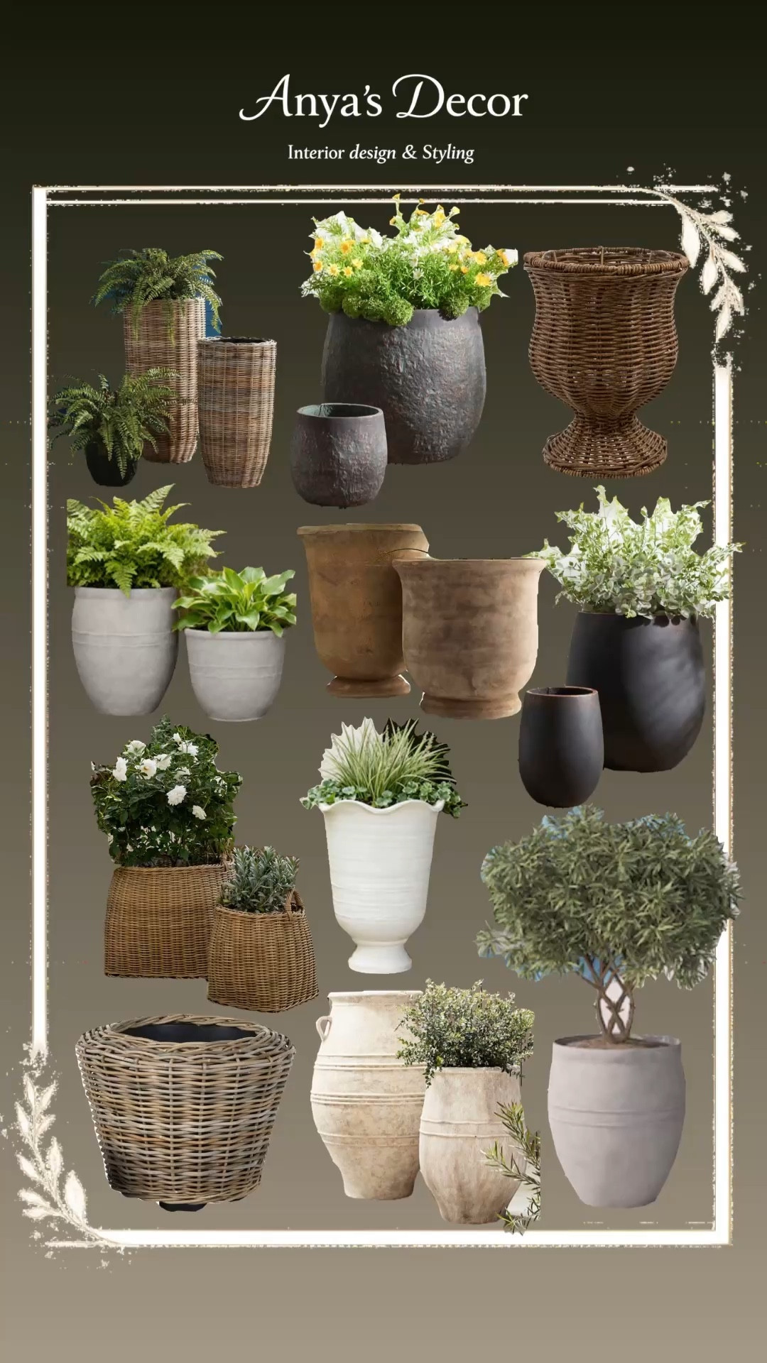 Spring is in the air which means refreshing our porches and decks and patios 🙌🏻
These planters are dreamy! 
Garden /home garden /spring home 

#LTKHome