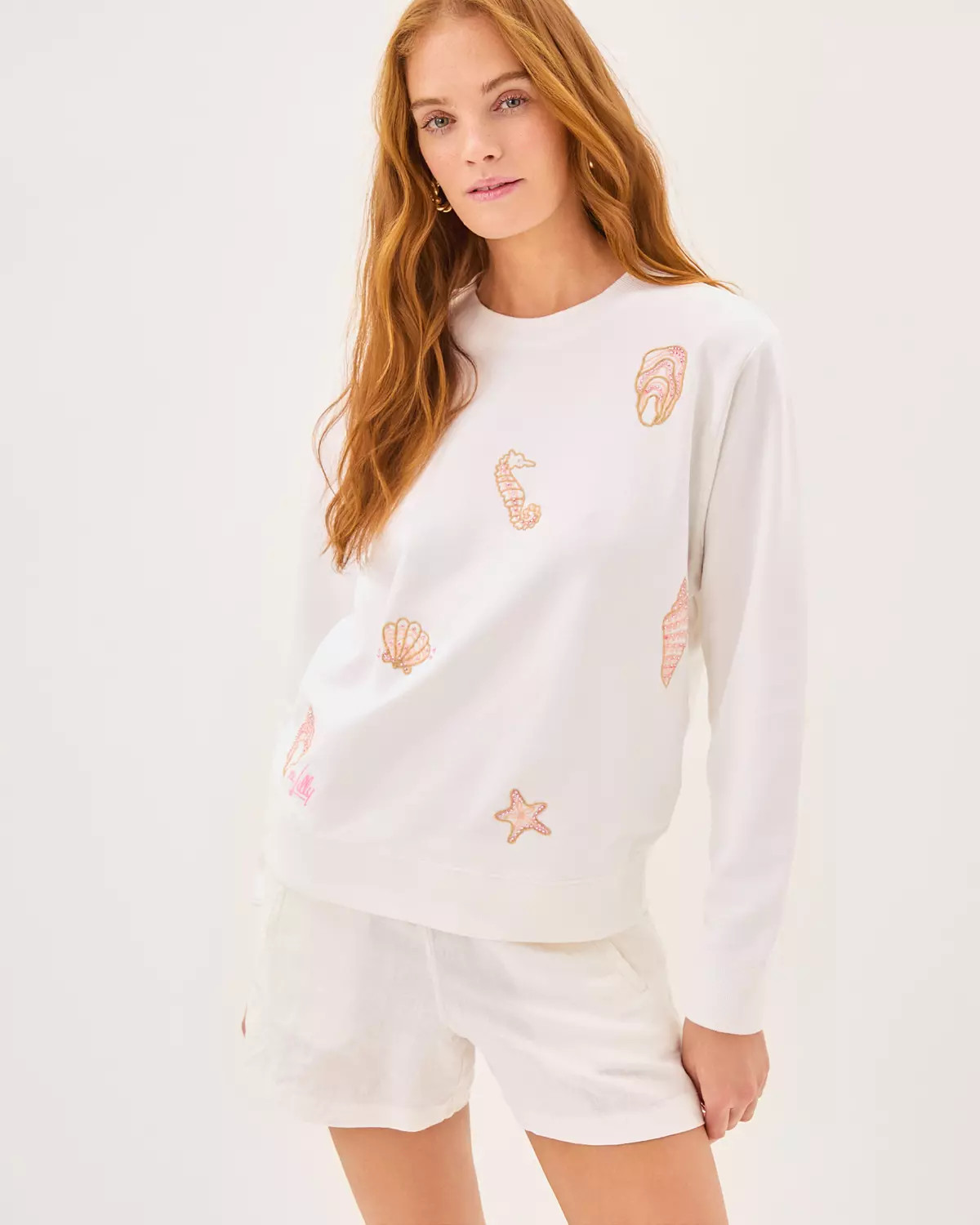 Ballad Cotton Sweatshirt | Lilly Pulitzer