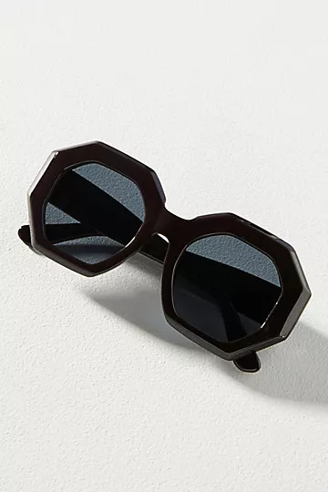 Hexagon Sunglasses | Anthropologie (US)