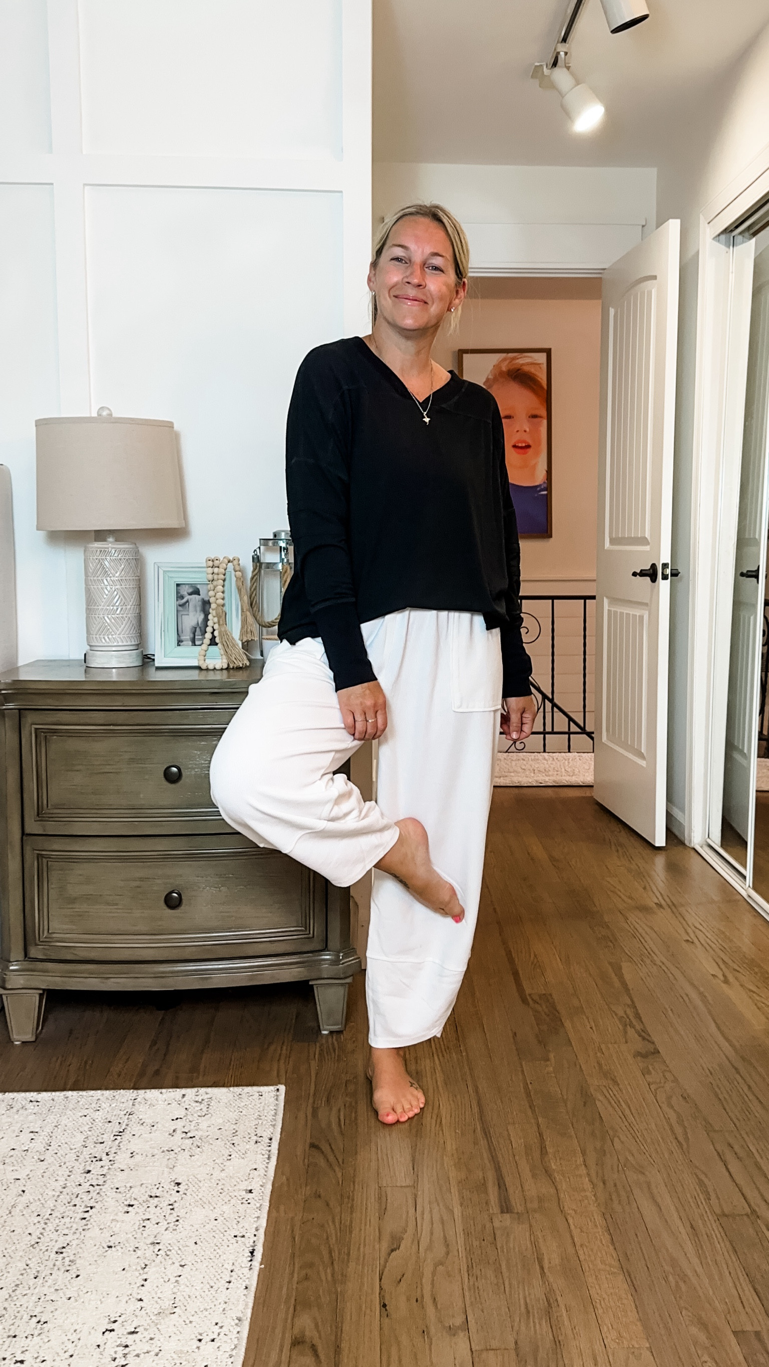 Mood. 

Mediums in both. Soft. Stretchy. Perfection  

#LTKFindsUnder50 #LTKMidsize #LTKStyleTip