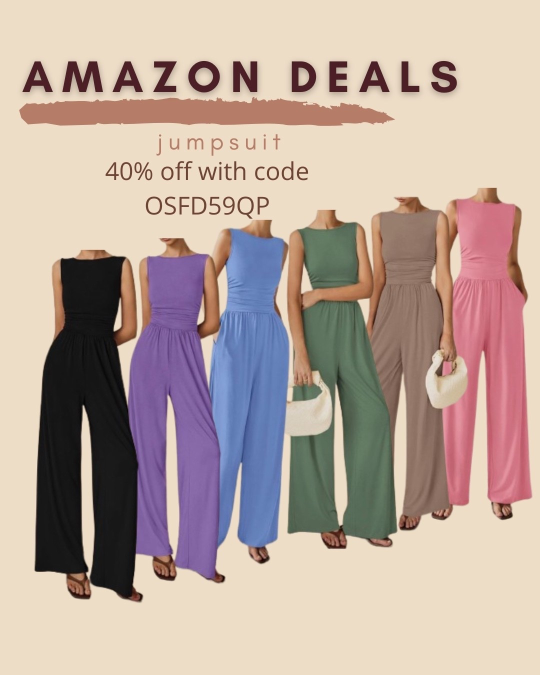 $23 ends 6/14

Amazon fashion
Amazon deals
Jumpsuit

#LTKSaleAlert