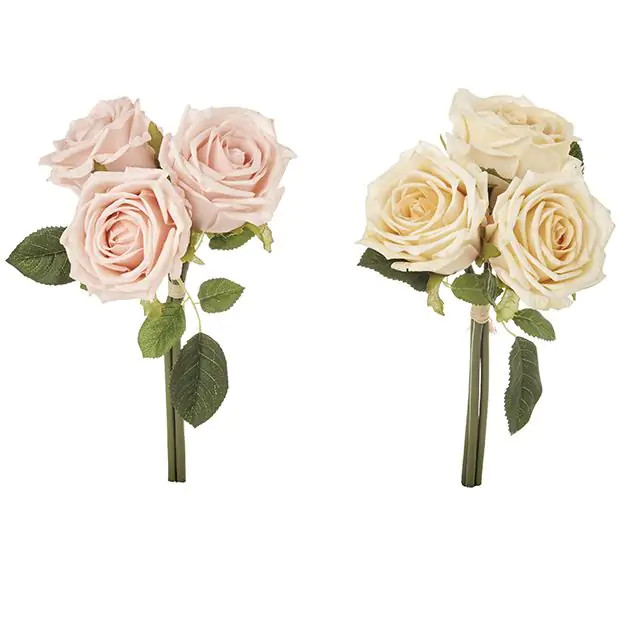 12 Inch Beautiful Rose Bundle Set of 2 | Antique Farm House