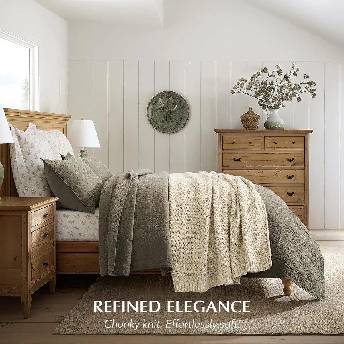 Chunky Chenille Knit Throw Blanket | Wayfair North America
