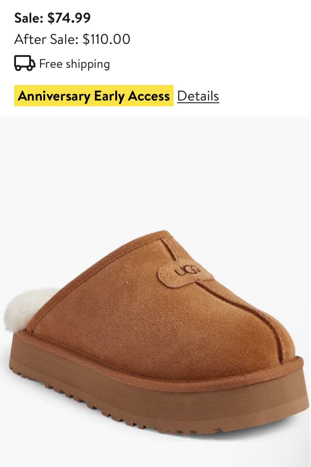 Cutest UGG slippers on sale! 

#LTKSeasonal #LTKSummerSales #LTKxNSale