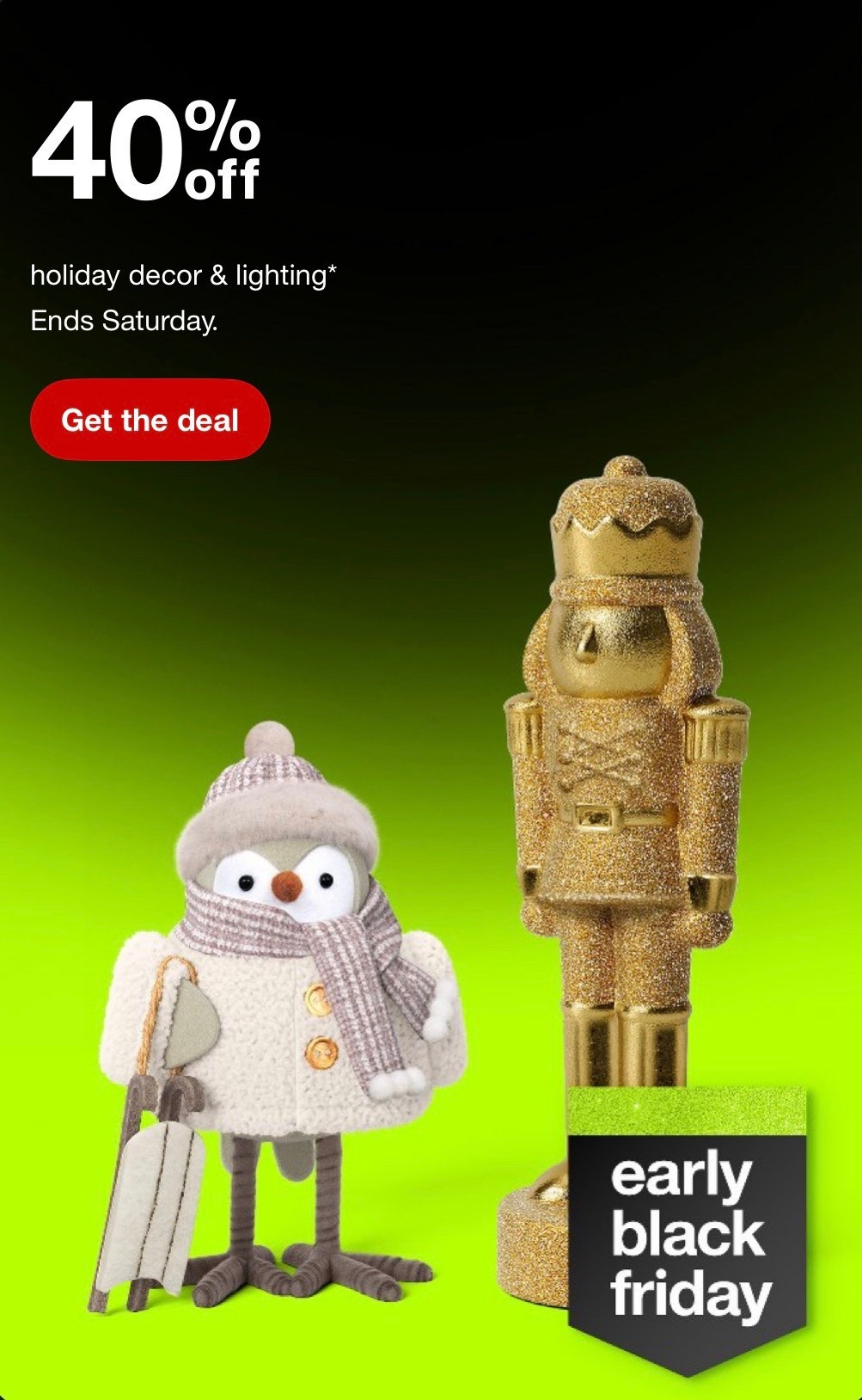 Early Black Friday. Target holiday decor.

#LTKSaleAlert #LTKHoliday #LTKFindsUnder50