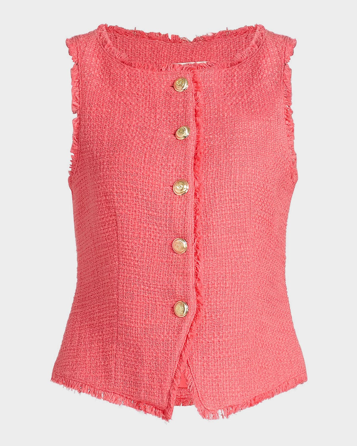 Camen Bouclé Vest | Neiman Marcus