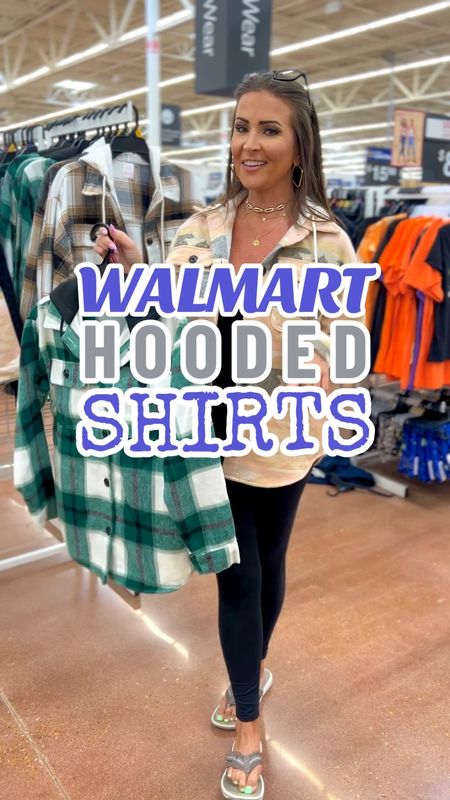 Hooded shirts - also linked some leggings, thermals, and shoes that would look cute styled with them! 

Fall outfits, fall fashion, Walmart fashion, Walmart style, Walmart must haves, shirt jacket, shacket, ladies thermal shirts, faux leather leggings, black leggings 

#LTKfindsunder50 #LTKSeasonal #LTKstyletip