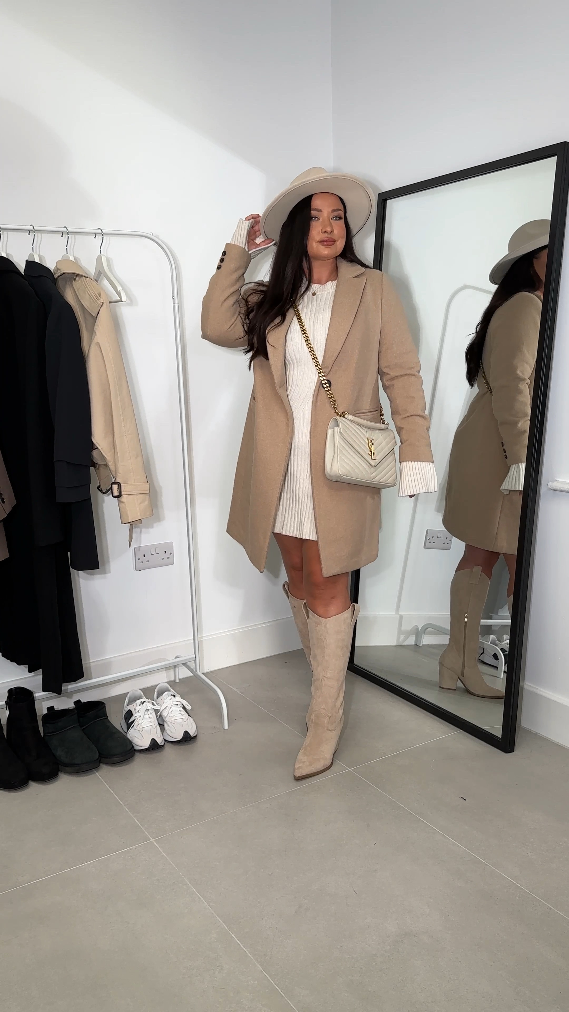 Jumper dress season finally arrived! 

#jumperdress #boots 

#LTKSeasonal #LTKmidsize #LTKshoecrush