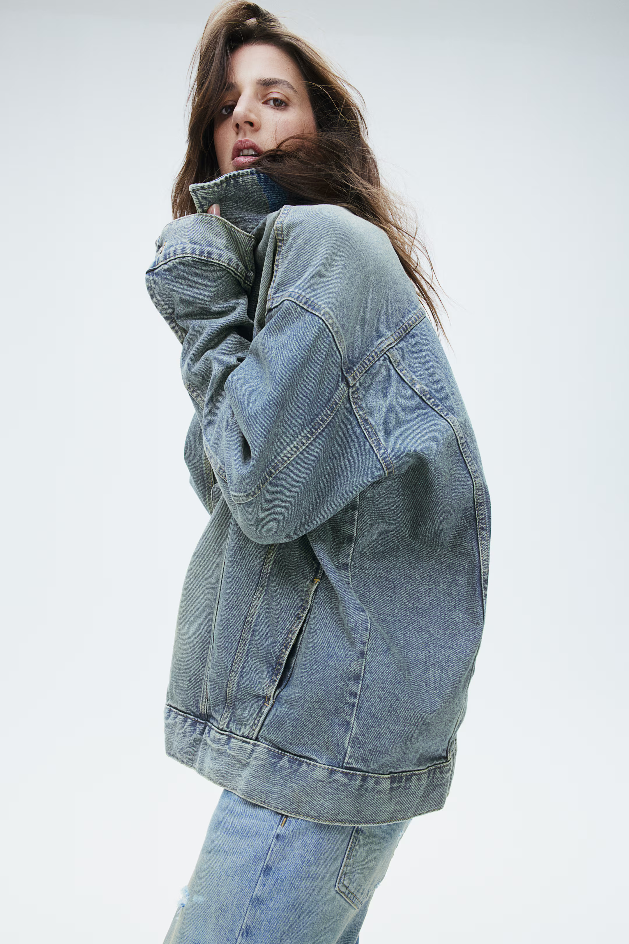 Oversized Denim Jacket | H&M (US + CA)