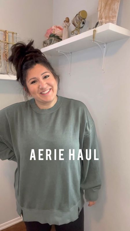 Check out my most recent aerie haul! A few cute things for fall! I wear an XL in all of their clothes!

#LTKstyletip #LTKunder50 #LTKcurves