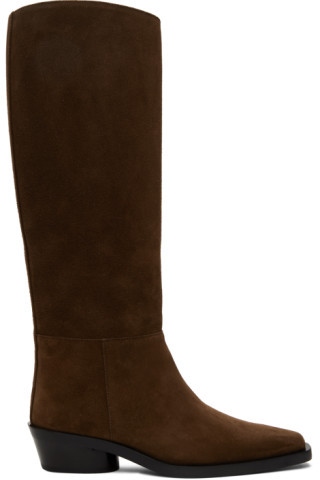 Brown Bronco Tall Boots | SSENSE