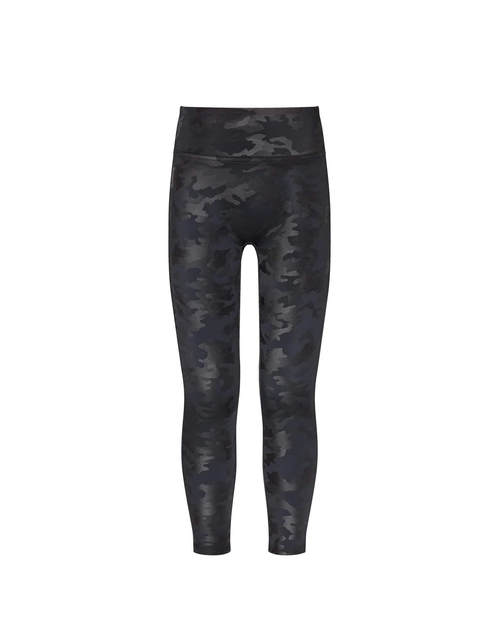 Girls Faux Leather Camo Leggings | Spanx